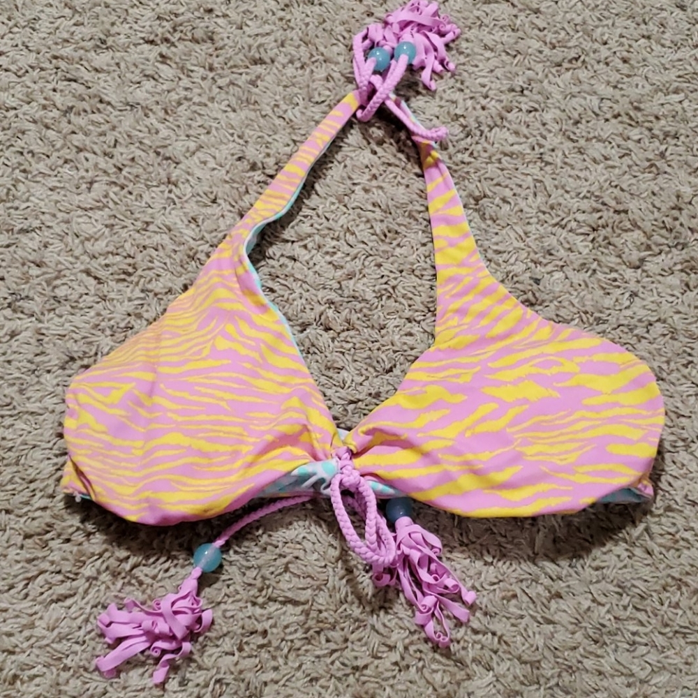 Victorias secret reversible swim top